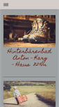 Mobile Screenshot of hinterbaerenbad.at
